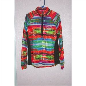 Outfitter Trader Women’s Performance 1/2 Zip Polo Southwestern Size Xl